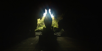 Aura Meditatif di Gua Maria Tritis Gunung Kidul