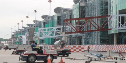 Bandara Sepinggan Balikpapan Pertama Terapkan Sistem 2 Jalur
