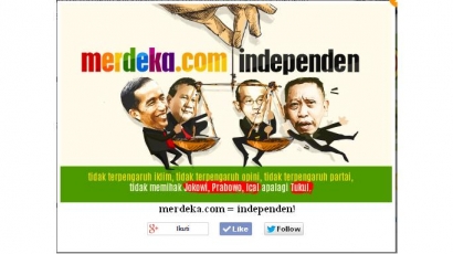 Merdeka.com vs Kompas.com: Independesi Pers dan Jurnalistik